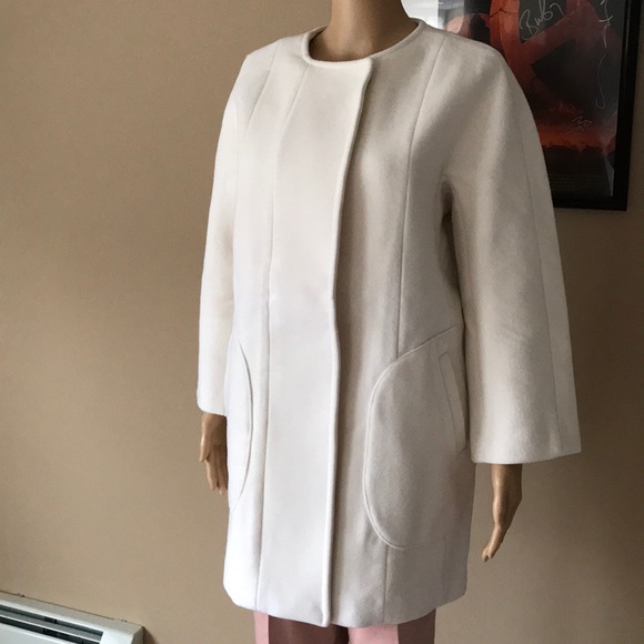 New French connection wool winter coat - Picture 7 of 8